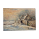 Peinture de paysage sous la neige