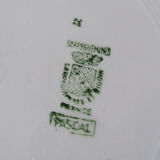 Round dish Digoin Sarreguemines model Pascal