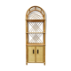 Rattan shelf