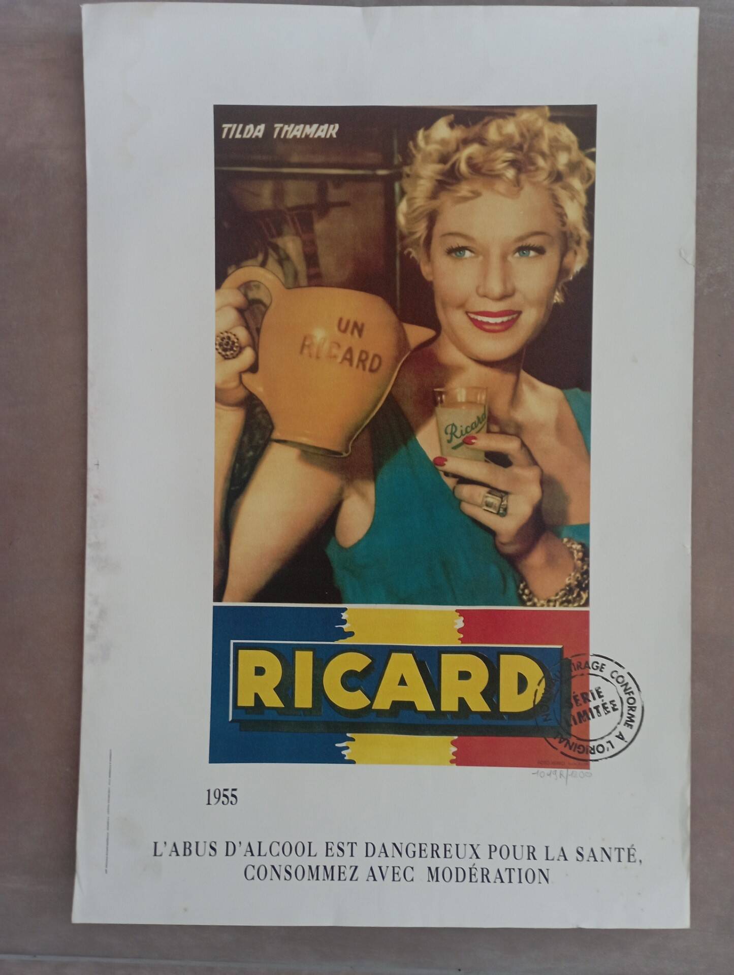 80s advertising poster