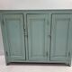Parisian buffet with three doors in patinated beech, 20th century.
