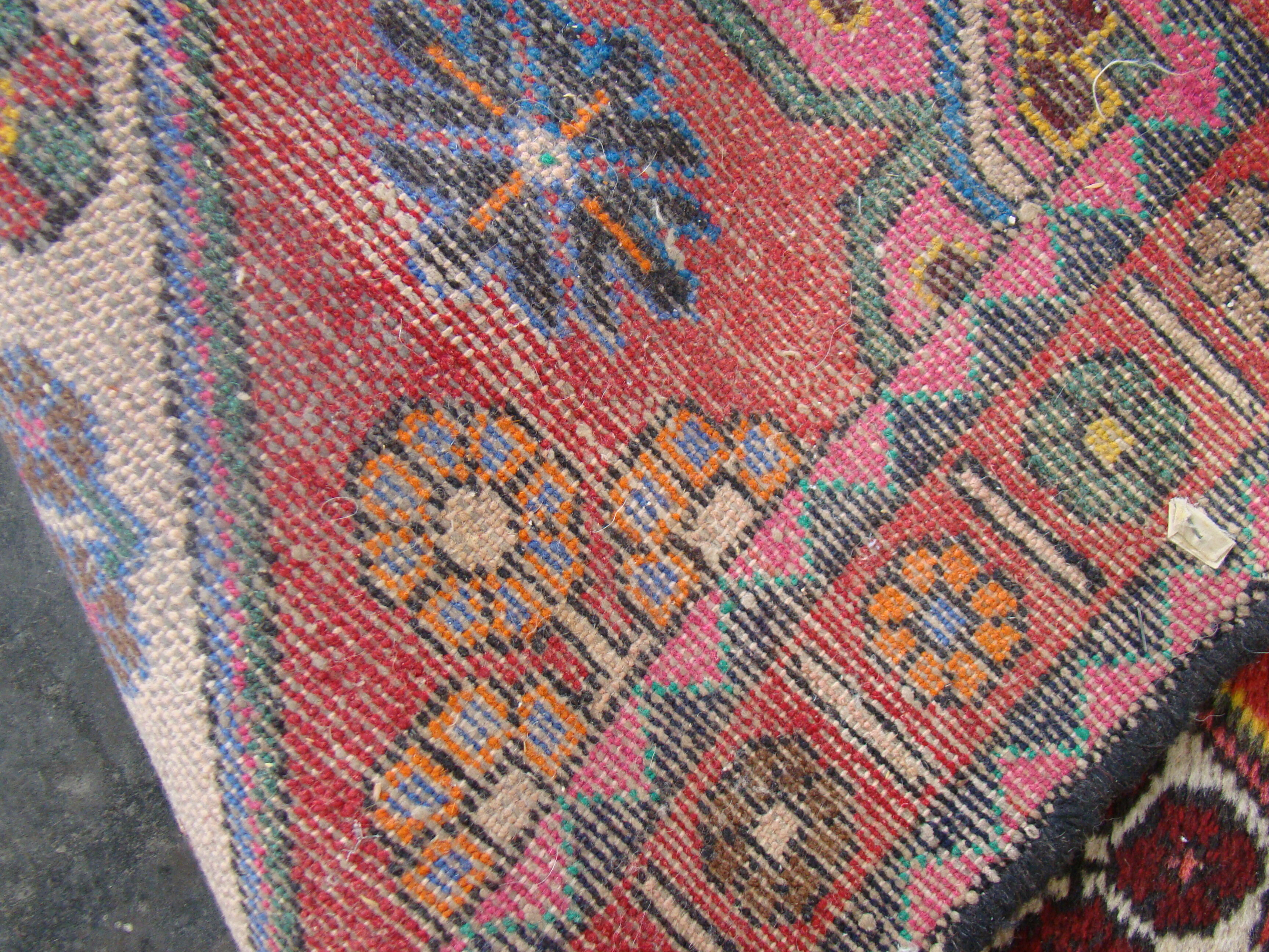 Vintage Hamadan Iranian rug - 150 x 99cm