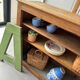 Workshop furniture, low workshop sideboard, charming furniture