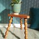 Tabouret tripode vintage