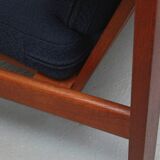 1960s 2-seater sofa teak, Hans Wegner for Getama