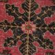 Vintage Turkish handmade rug 143x216 cm