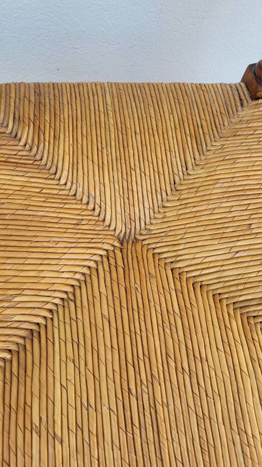 Napoléon III Period Nurse's Chair in Fruitwood