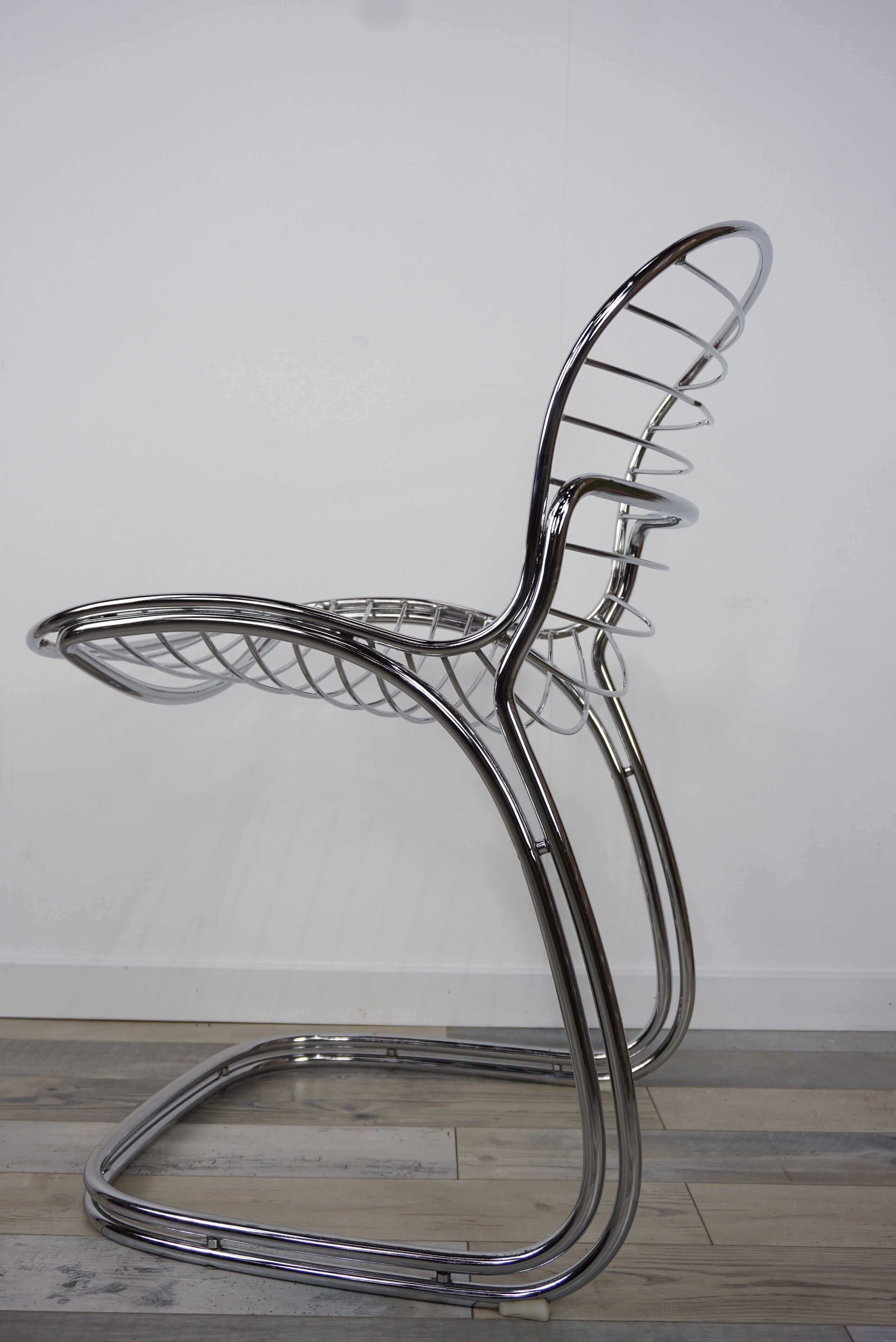 Chair "Sabrina" Italian design of the 70s by Gastone Rinaldi for Rima