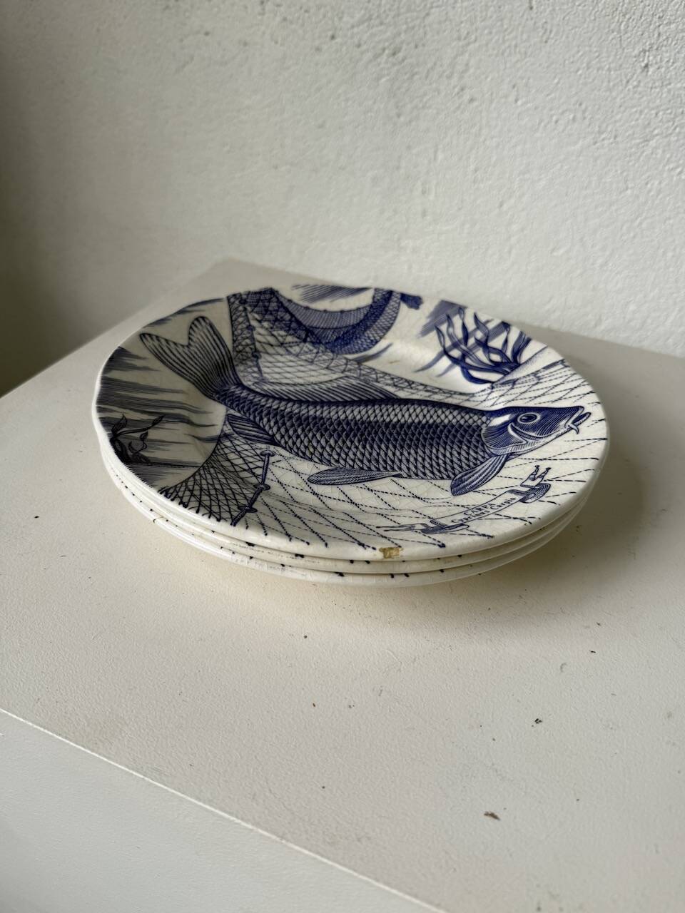 Fish plates x3