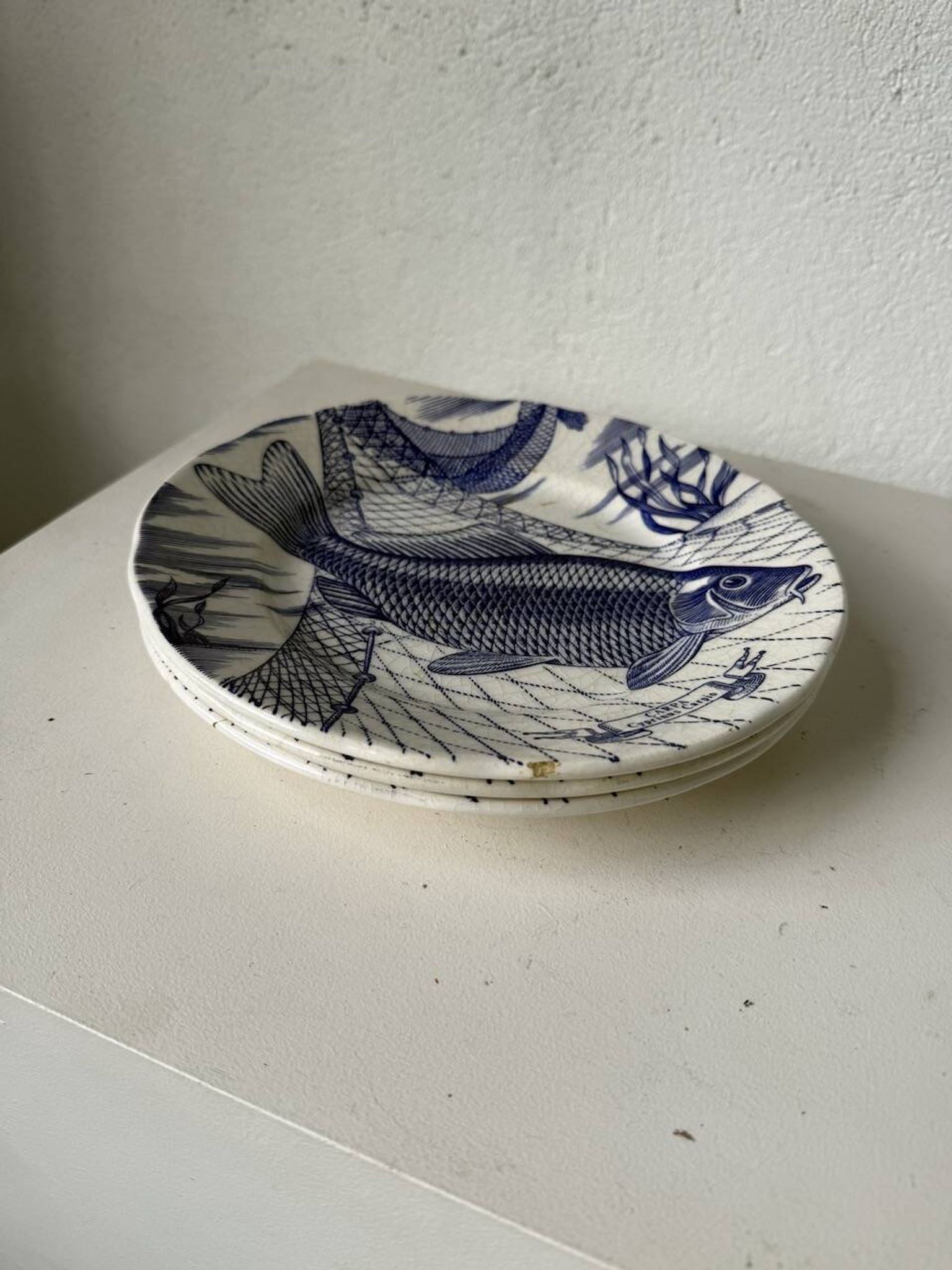 Fish plates x3