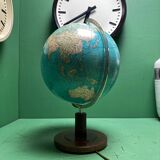 Lampe globe en verre Duo Welt Im Raum vintage des années 1980.