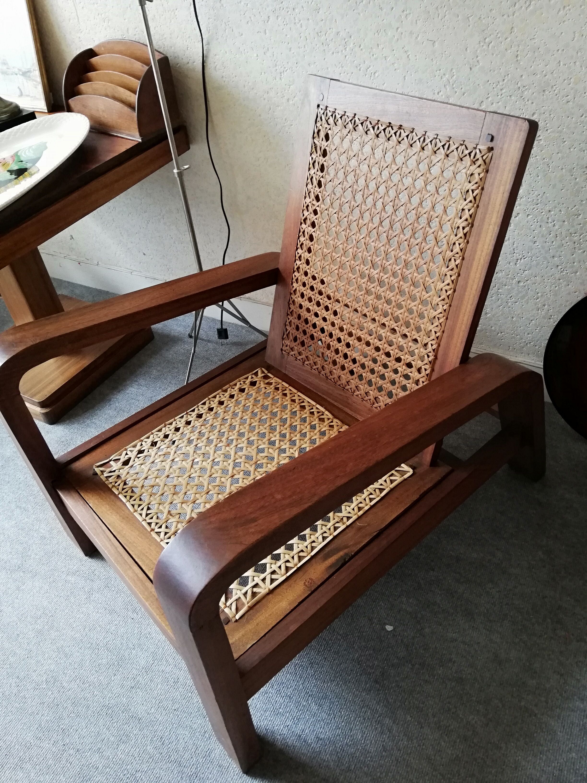 Armchair wood years 50