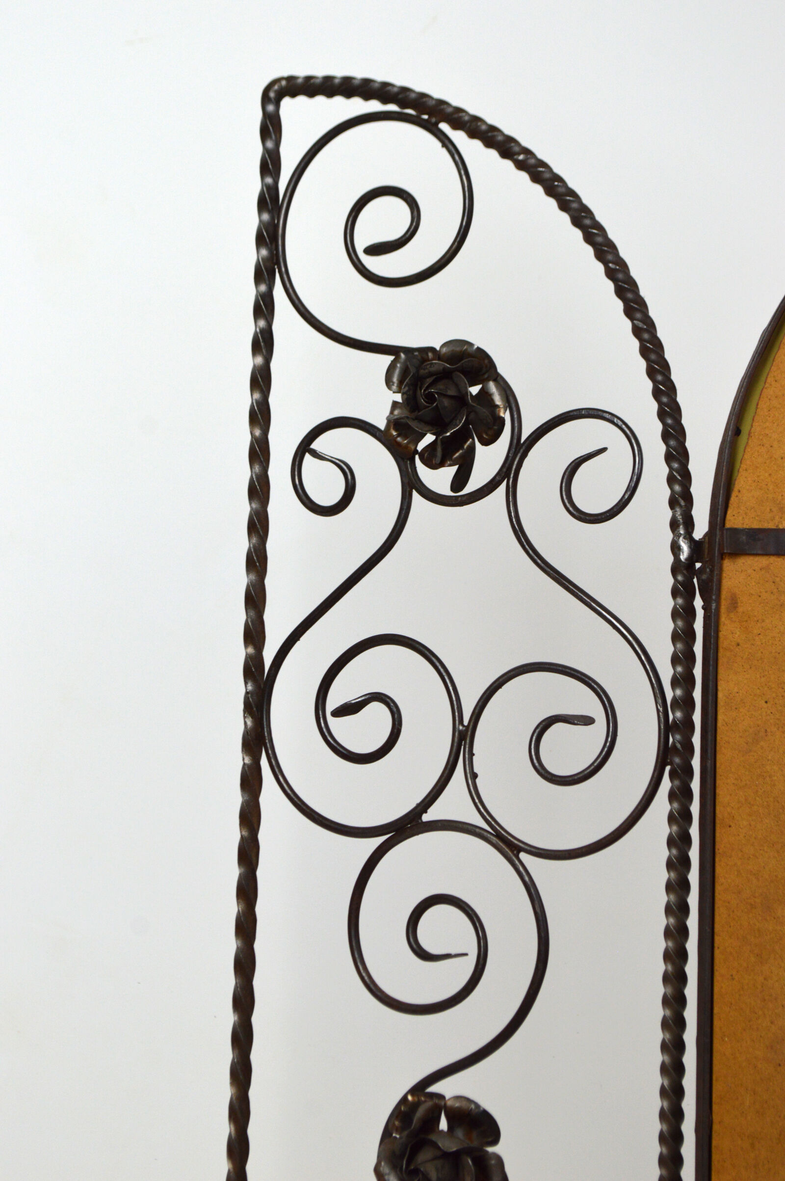 Miroir art déco en forme d'arche 48x100cm