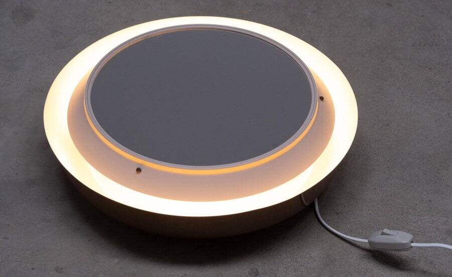 Mirror Wall Lamp from Lyfa, 1960s
