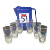 Glass pastis set 51
