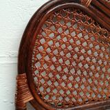 Rattan headboard and canning