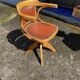 Wooden office chair