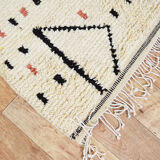 Handmade moroccan berber carpet 180 x 118 cm