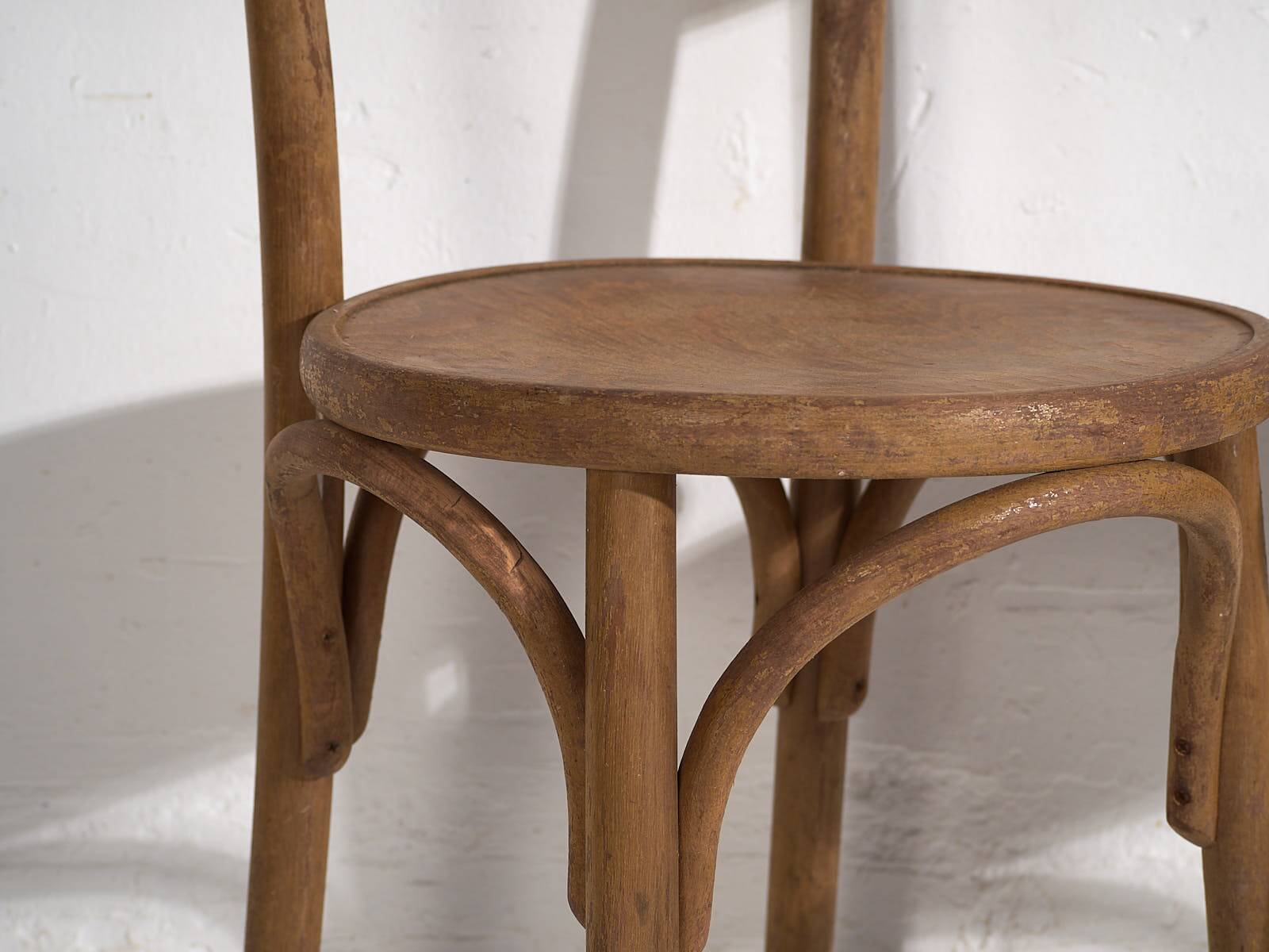 Set of antique Thonet chairs (circa 1920). Set of 4 pieces #3