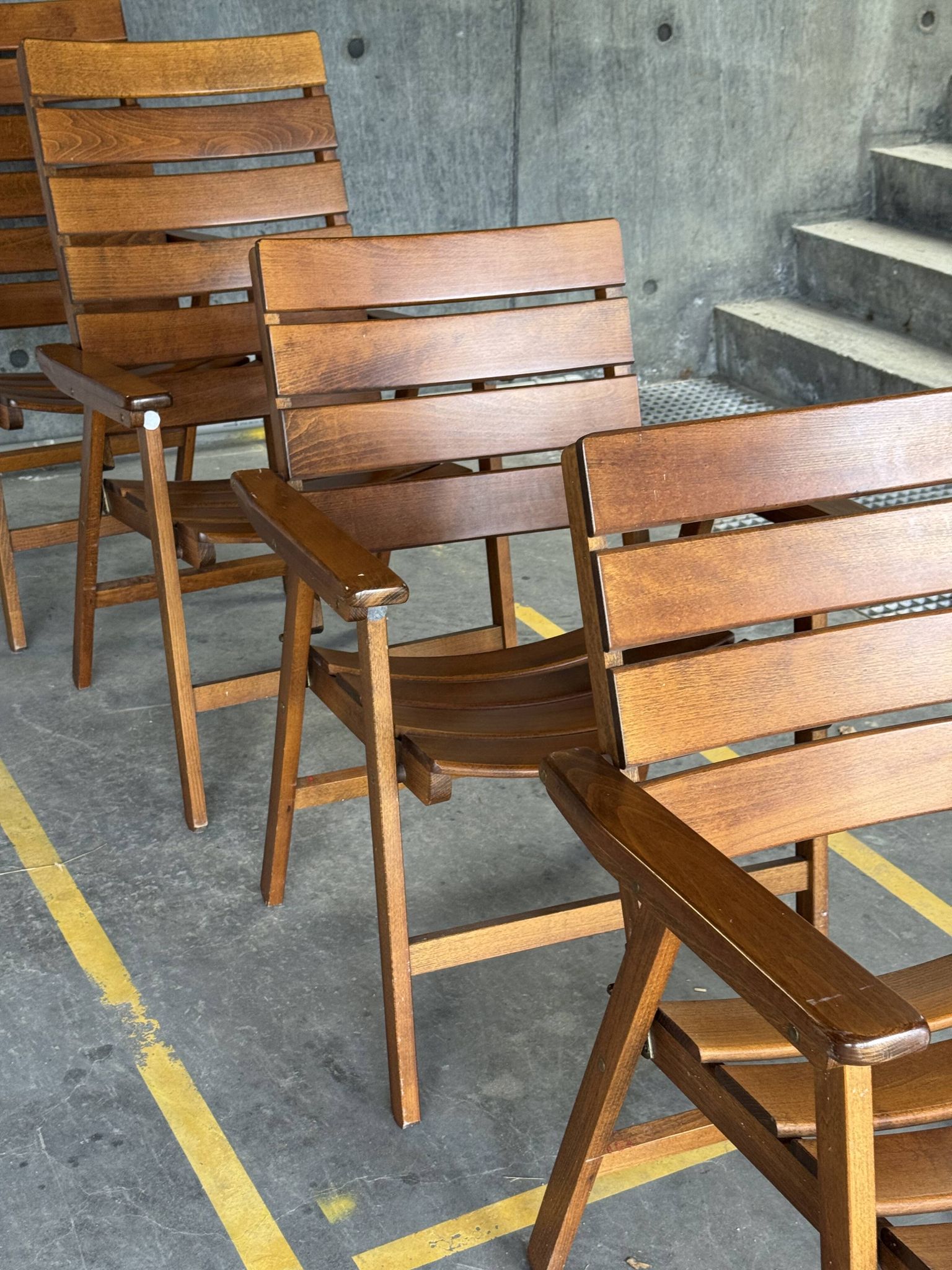 Ensemble de 4 chaises pliantes Herlag