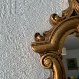 Golden frame mirror 27x50cm