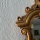 Golden frame mirror 27x50cm