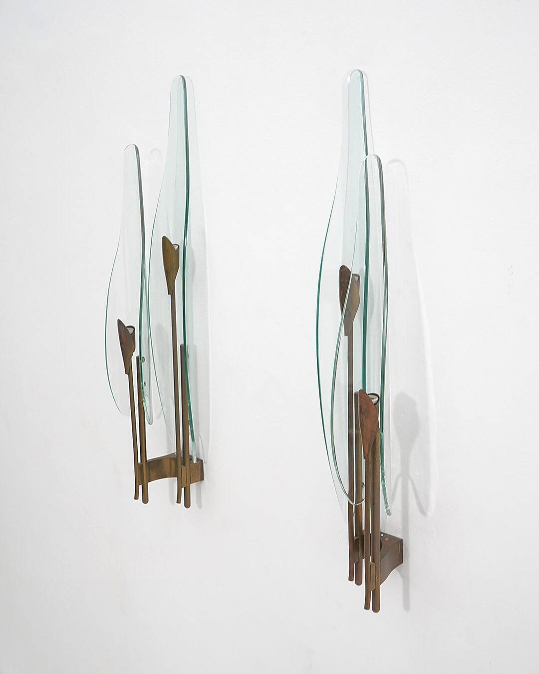 Wall lamp mod. 1461 by Max Ingrand, Fontana Arte, 1960s