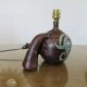 Beautiful signed ceramic lamp dating from the 50s or 60s