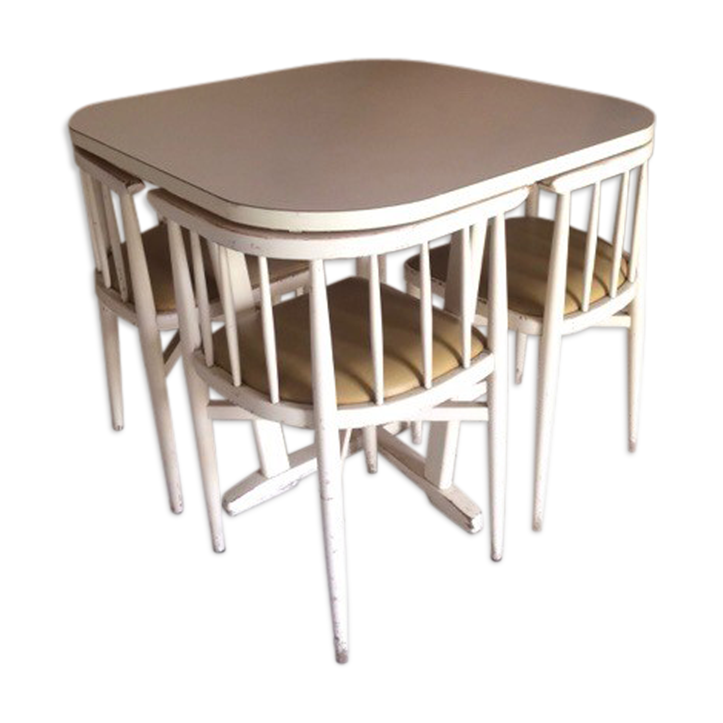 Set Thonet, table and chairs