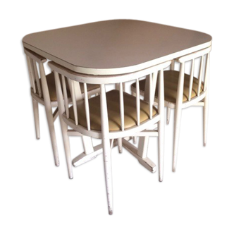 Set Thonet, table and chairs