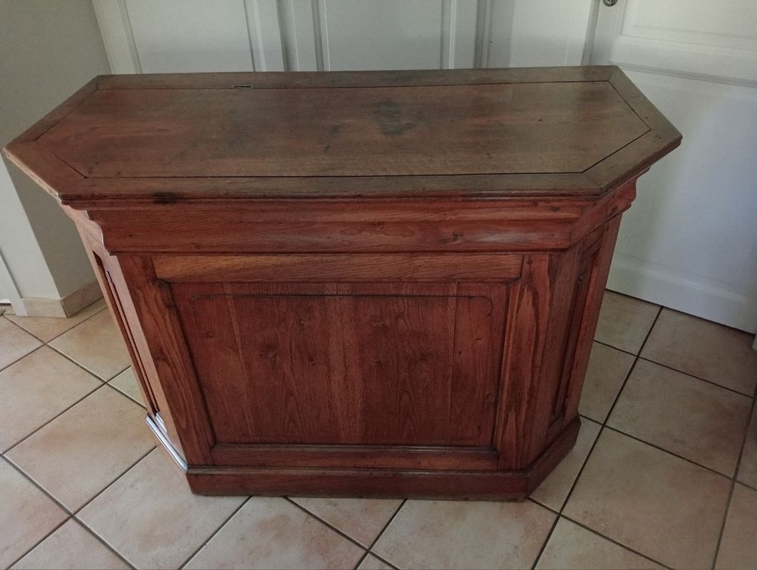 Old shop counter