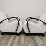 Restored armchairs by Jindrich Halabala, Set of 2