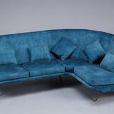 Corner sofa by marco zanuso (1916-2001) published by arflex