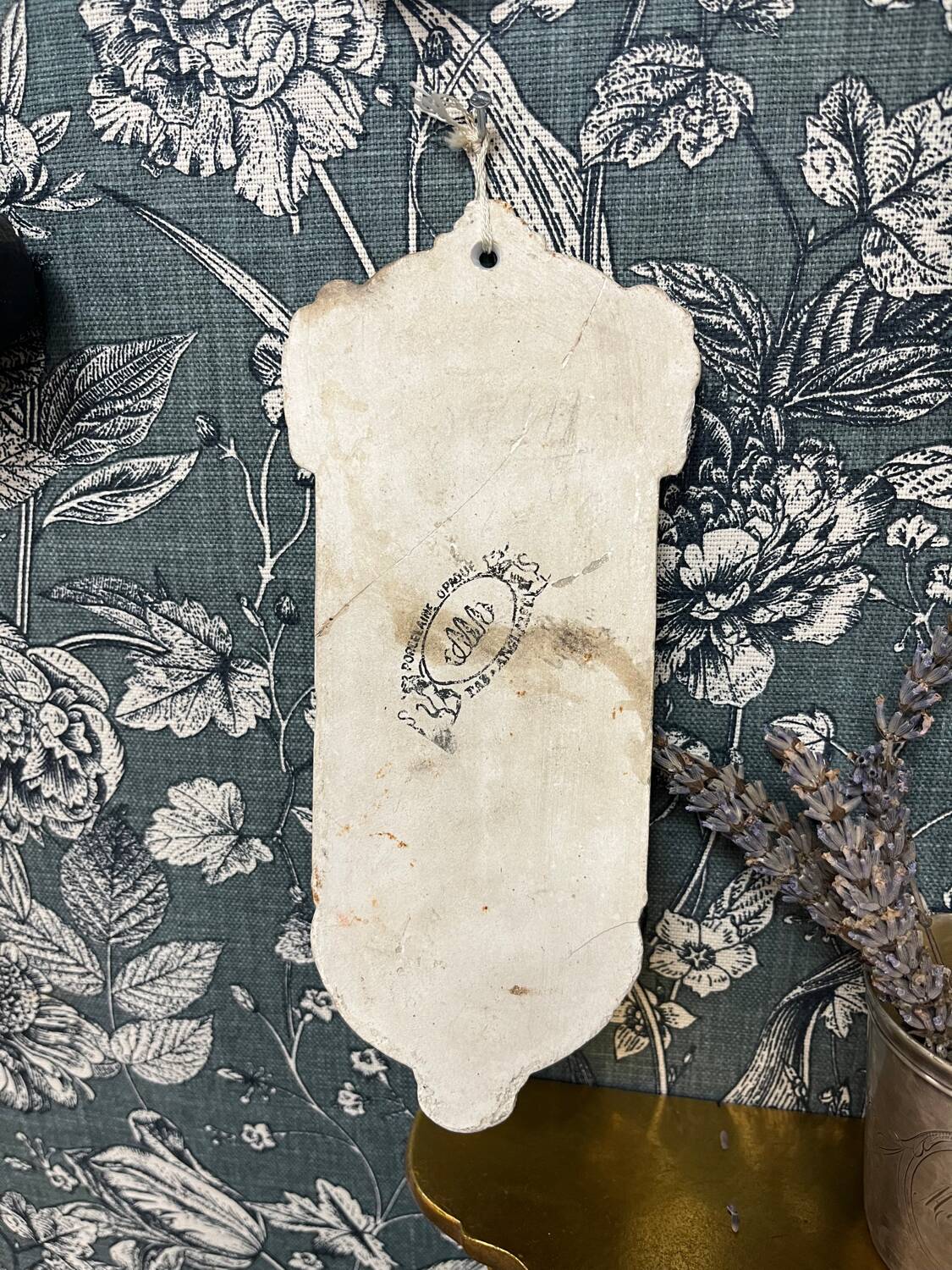 English Porcelain Benitier