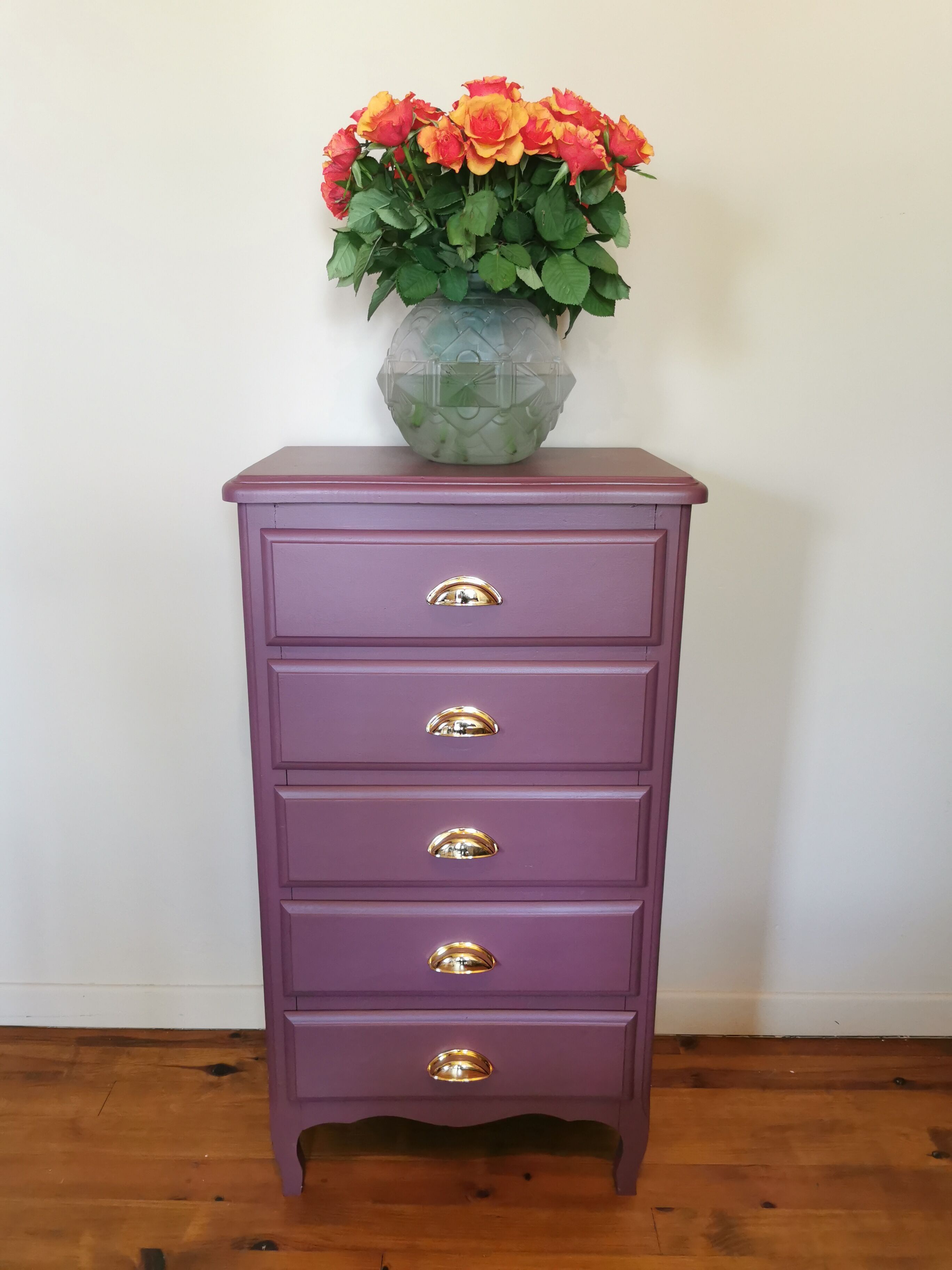 Vintage rag picker 5 drawers restyled