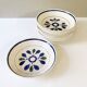 9 soup plates by Toy-Riont, Salins earthenware