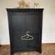 Parisian black velvet wardrobe