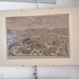 Gravure ancienne Versailles