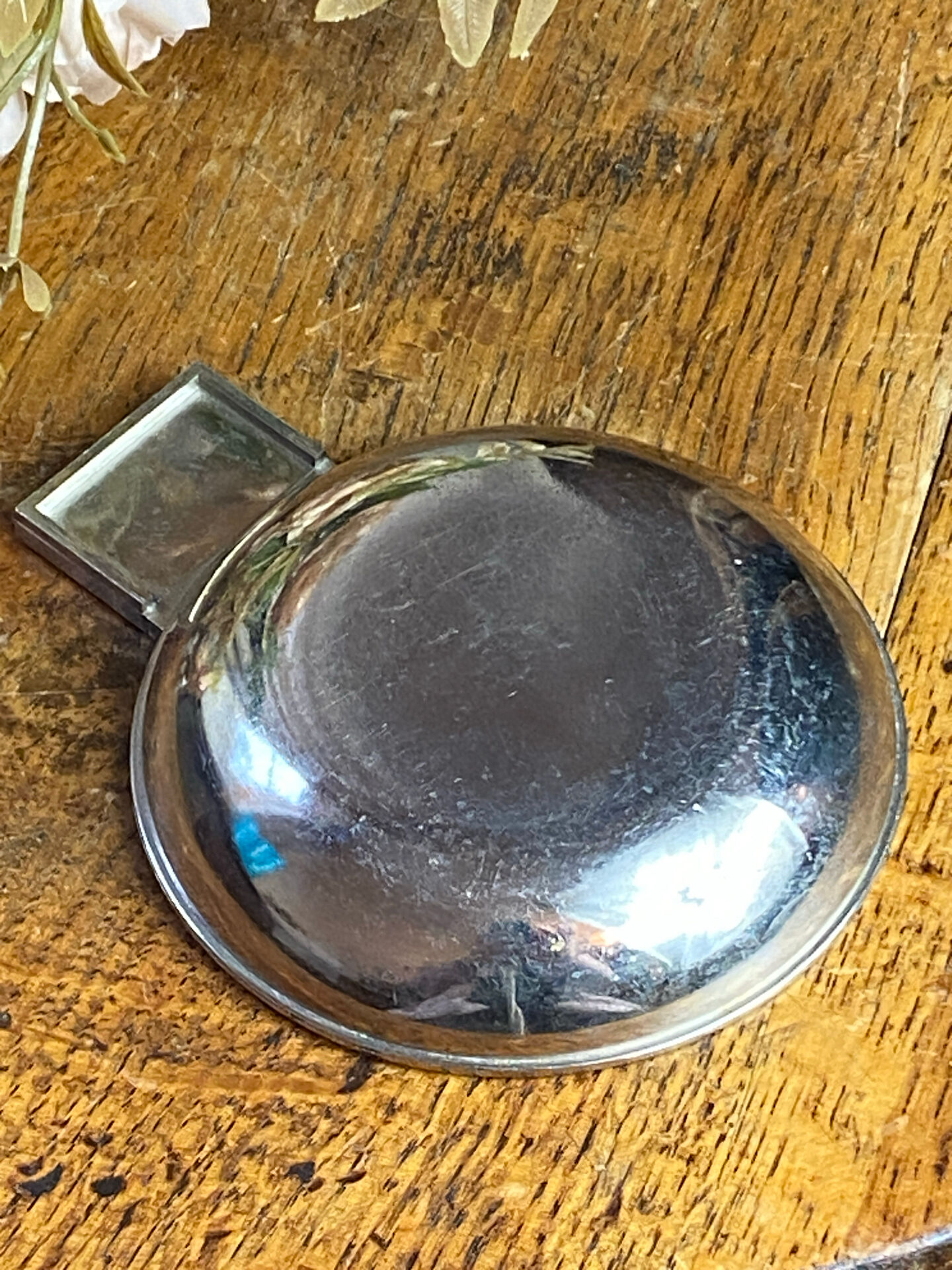Silver-plated tastevin