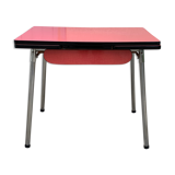 Red Formica table