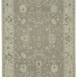 Tapis Oushak turc fait main 256 cm x 346 cm