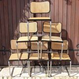 Set of 6 B32 Dining Chairs by Marcel Breuer