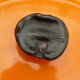 Cocotte orange Le Creuset années 50