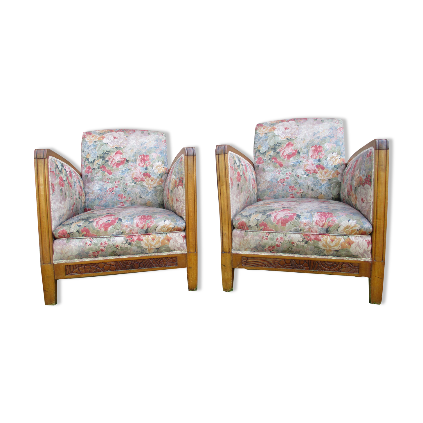 Paire de fauteuils epoque art-deco