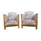 Paire de fauteuils epoque art-deco