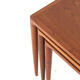 3 tables gigognes par Henry W. Klein pour Bramin