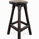 Tabourets de bar bois style Catalan Espagnol 1960s