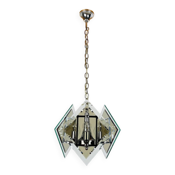 Art glass pendant by Fontana Arte, Italy, 1970s