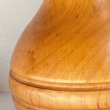 LAMPE Bois Massif VINTAGE