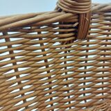Vintage wicker basket